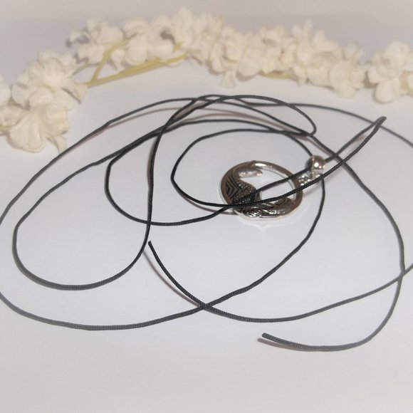 Silver Mermaid Necklace Fashion Jewelry Gift Beach Girl Vacation Themed NWT 7362 - Picture 5 of 11